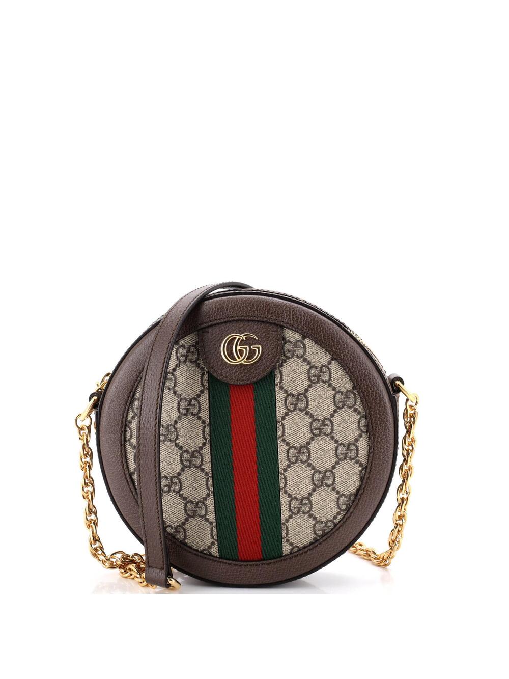 Gucci Ophidia Round Shoulder Bag Gg #377653G12B